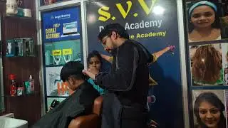 Salon Practice time👩&zwj;🦰 Salon Class Work👍Boy 💇Girl Beauty Parlour💄Unisex Salon Business Viral Video