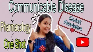 Drugs Acting on Communicable Disease| Pharmacology | BSc Nursing 3rdSemester ✨| University Exam