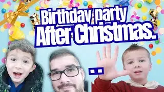 Post-Christmas Birthday in real life. Turning 5 and We Had a specific Theme