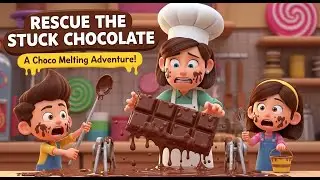 RESCUE THE STUCK CHOCOLATE - A Melting Adventure! 🍫🚨