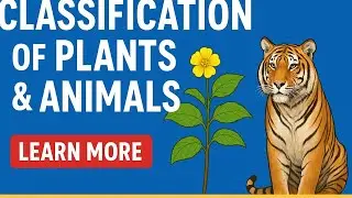 Classification of plants and animals  #BiologicalClassification #Taxonomy #Biodiversity