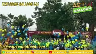 KONSEP TERBARU EXPLODING BALLOON KONSEP LAUNCHING PRODUK - ART ON BALLOON 08158819432, 08569909112