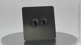 Executive Old Bronze Sockets and Switches