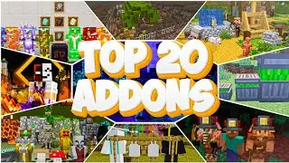 😱Top 20 ADDONS/MODS survival para MINECRAFT BEDROCK | 100% GRATIS😱