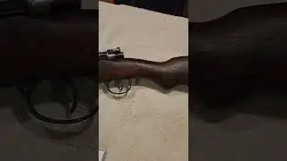 M1938 Turkish 8MM Mauser Rifle #shorts