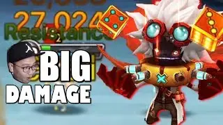 Summoners War | MAX DAMAGE: LUDO - Fire Dice Magician