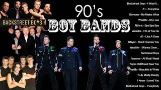 90 s BOYBANDS   Backstreet Boys, Boyzone, Westlife, NSync, Westlife, BSB, A1, Blue