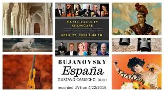 Bujanovsky Espana - LIVE - Gustavo Camacho on horn