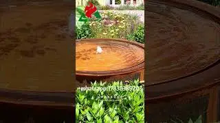 Wholesale Corte Water Feature For Garden|AHL Corten Manufacturer#waterfall#waterfeature #watertable