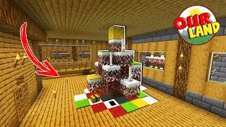 ҮЙГЕ ЁЛКА ТҰРҒЫЗЫП ЖӘНЕ САЛЮТ АТТЫМ :D - Minecraft OUR LAND #19 (қазақша майнкрафт) 2023