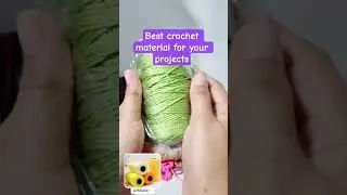 best crochet material #crochet #crocheting #crochetideas #polypropeleneyarn #nyloncord