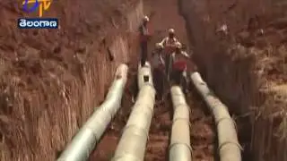 CM KCR Holds a Review Meet on Mission Bhagiratha