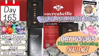 AKU168 - Day 165/365 Day #Kickstarter Wildland Tarot Deck from Sucreabeille Perfume #unbox #flipthru
