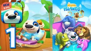 My Talking Hank: Islands - NEW & EPIC - Walkthrough Gameplay Ep 1 HD (iOS, Android)