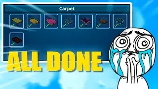 UNLOCKING ALL CARPETS IN TROVE GOT ME BROKE