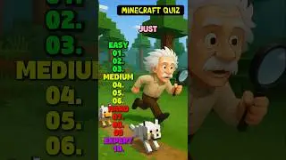 Minecraft Mob Quiz👾 | Only True Players Can Pass! #minecraft #minecraftshorts