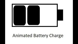 Awesome Animated Battery Charging Logo Using Only HTML, CSS & SCRIPT