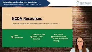 National Career Development Association (NCDA) Interview