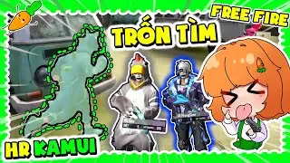 [FREE FIRE] KAMUI CHƠI TRỐN T&Igrave;M C&Ugrave;NG TIMMY X PHONG CẬN X SIRO X KAIRON KHI SOLO 