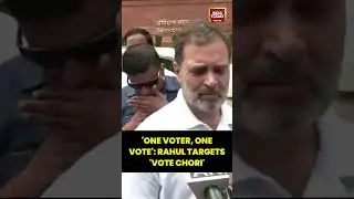 We Want 'One Voter, One Vote': Rahul On 'Vote Chori' Protest | Rahul Gandhi Vs ECI | India Today