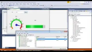 Example of SCADA application created with Visual C#