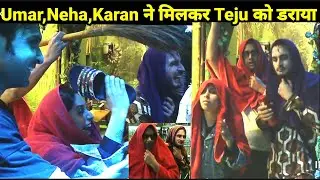 Bigg Boss 15: Umar, Karan's Hillarious PRANK on Tejasswi| Rajiv & Umar turn SCARY at NIGHT, BB LIVE