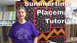Summertime Placemat by Junctionfabric.com with free download pattern