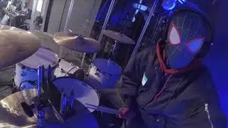 Miles Morales on Drums at Riverlife Church Annual Costume Carnival 2022