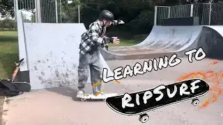 Learning How to Ride a RipSurf Board. Fails, Persistence & Success