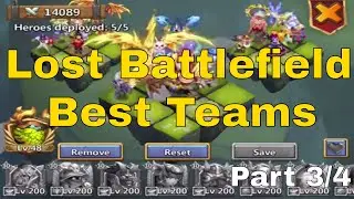 Best Lost Battlefield Teams in Castle Clash (Part 3/4)