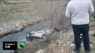 Top Channel/ Aksident i rëndë në Prrenjas/ Makina bie në lumë, humb jetën çifti i bashkëshortëve