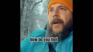 Snow melts fear #philosophy #fear #moment #lifeisbutadream #redpill #blackpill