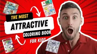 ABC animals, fruits, and other coloring books