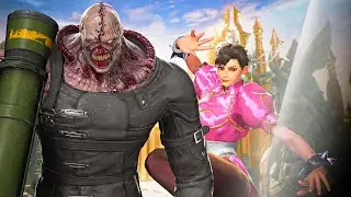 Marvel vs. Capcom : Infinite | NEMESIS & CHUN-LI (Pink) Arcade Mode Gameplay [ 4K Ultra HD ] #marvel