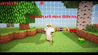 Minecraft cube survival Ep 1 prt 2