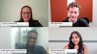 Spotlighting Giddy2School Nigeria: Championing Innovations in Child-Centred Learning Webinar.