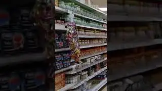 AMAZING  GROCERY STORE CLEAN & TIDY  SHELVES INTACK
