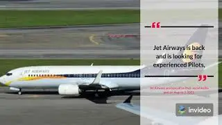 Flash News -  Jet Airways to Hire Pilot after Two Years