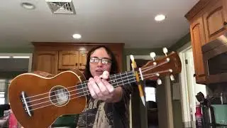 Split the Sky by Alex the Astronaut - ukulele cover | VEDA Day 7