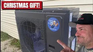 Their Electric Boiler Was Crushing Them… So We Installed a Heat Pump (Christmas Eve)