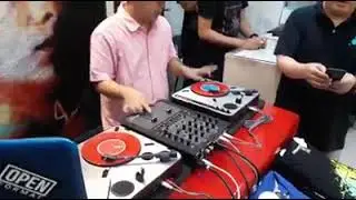 Numark PT01 USB + Rane Mixer at Francis M Clothing SM Ferview Performance Scratch