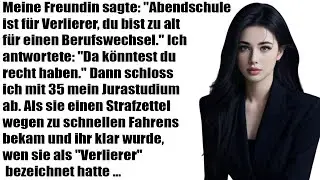 &bdquo;Meine Freundin sagte: &sbquo;Abendschule ist f&uuml;r Verlierer. Du bist zu alt f&uuml;r Karrierewechsel.&lsquo;&ldquo;