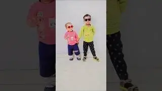 Cute baby Suryansh Gond and Anika Gond Playing #song #shorts #short #trendingvideo #cute #baby