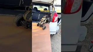 Cyber Truck ⚡ vs Rock Crawler | Reverse Climb Battle 🏁🔥#shorts