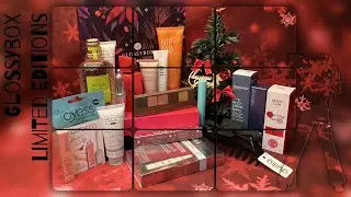 GLOSSYBOX (Германия) - открываем рождественскую лимитку и Black Friday Box 2024.