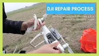 Sending My Crashed Phantom 4 Pro In For Repair
