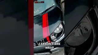 Igniis Carbon Fibre Vinyle Wrapping #ignis #marutisuzuki #nexaignis