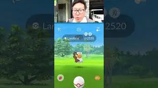 Shiny Incarnate Landorus Last Ball in Pokemon GO #short #pokemongo