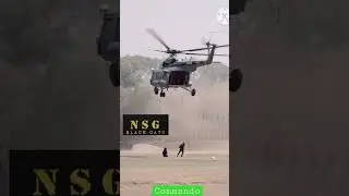NSG Commandos Execute Daring Heli slithering operation #army #fauji