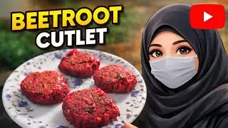 😍 Crispy & Healthy Beetroot Cutlet| Easy Snack Recipe 🔥 No Maida Beetroot Cutlet | Crispy Veg Cutlet